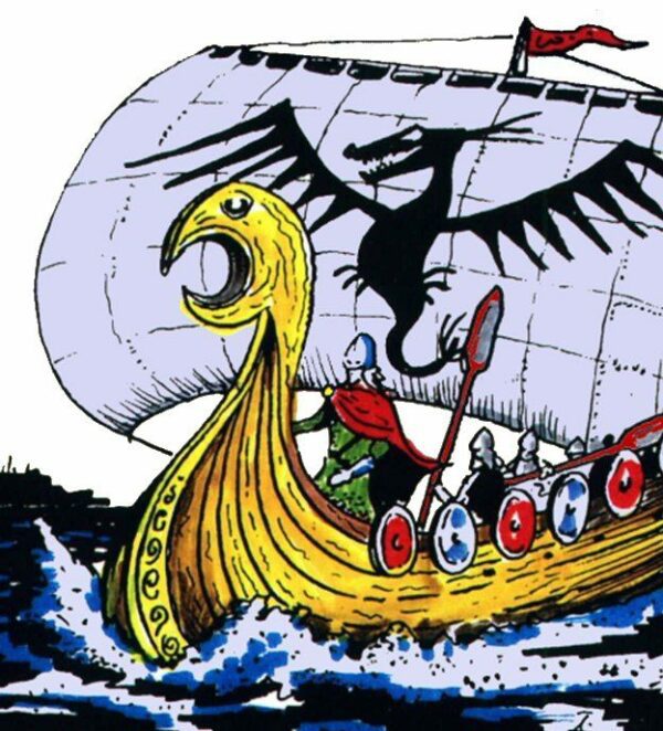 Viking War ship