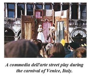 A picture of Commedia-dellarte