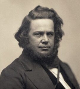 A painting of Elias Howe